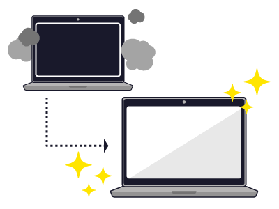 故障・トラブル時も安心サポート